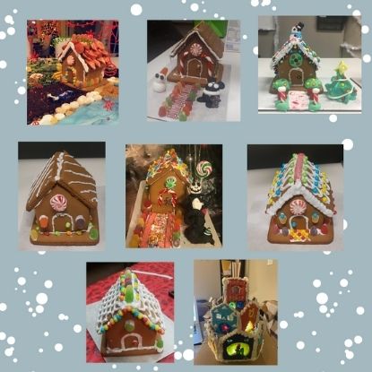 Resident's Gingerbread Homes